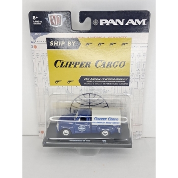 M2 Machines 1:64 Studebaker 3R Truck 1954 blue